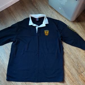 Ralph Lauren collared logo long sleeve shirt